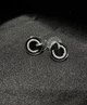 Серьги "Гвоздики" серебряного цвета 31899 One Size - изображение 1