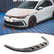Передня Lip накладка DPT (для GTI, чорний глянець) для Volkswagen Golf 8 2019- рр - зображення 2