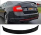 Спойлер DPT V-5 (Черный Глянец) для Skoda Octavia III A7 2013-2019 гг - изображение 2