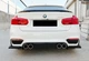 Задний диффузор DPT V-1 (для M3, Черный Глянец) для BMW 3 серия F30/F31 2012-2019 гг - изображение 2