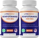 Добавка премиум-класса бенфотиамин витамин В1 Vitamatic Benfotiamine 300 mg 180 капсул - изображение 1