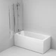 Шторка для ванни Am.Pm Gem 80x140 см орна хром WU90BS-D080-140CT - зображення 4