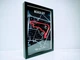 Об'ємна Рамка з 3D Трасою Mexico City Circuit (Rodríguez Brothers Racetrack) / Mexico City, Mexico / Мехіко (Автодром імені братів Родрігес) в Масштабі 1:40 000 Red Matte / F1 Frame 32x23x3 - зображення 1