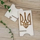 Підставка під телефон Тризуб білий Гранд Презент (60) - изображение 3