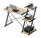 Офисный Стол Лофт Компьютерный с Полками 116 x 50 x 73 см Офисный MarkAdler Loft Leader 3.5 Дуб Сонома - изображение 9