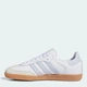 Женские кеды кожаные низкие Adidas Samba Og W IE0877 38.5 (5.5UK) 24 см Ftwwht/Halblu/Owhite (4067886724709) - изображение 3