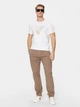 Футболка хлопковая мужская Guess M5RI14-J1314-G011 XL Pure White (7626741174737) - изображение 3