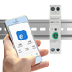 Wi-Fi реле з лічильником Qoltec Wi-fi DIN rail relay with electricity meter 63A eWeLink by Sonoff (5901878509914) - зображення 9