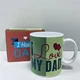 Чашка керамическая 500 мл XXL "I love my Dad" Olens 3249 - изображение 1