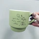 Набор чашек фарфоровых на металлической подставке 4 шт 340 мл Limited Edititon Morning Coffee B248-E0963 - изображение 4