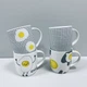 Набір чашок порцелянових 4 шт 350 мл Funny Eggs Milika M0520-SDM020-1380 - зображення 1