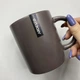 Чашка керамическая 360 мл Ardesto Lucca Grey brown AR2930GMC - изображение 2