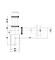 Сифон для раковини Mixxus SIPHON-01 BLACK під донний клапан чорний AC3571 - зображення 2