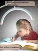Лампа для наращивания ресниц и маникюра - безтеневая LED лампа для бьюти-мастера настольная Smart Moon Light 20W HD-M3X Біла - изображение 4