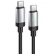 Дата кабель Hoco X117 Star Type-C to Type-C 60W (1m) Black - изображение 1