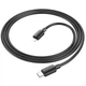 Дата кабель Hoco X96 Hyper Type-C to Lightning 20W (1m) Black - зображення 4