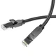 Кабель (патч-корд) Borofone BUS01 Category 6 Gigabit (1m) Black - 00000079263_1 - изображение 3