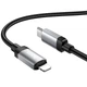 Дата-кабель Hoco X117 Star Type-C to Lightning 27W (1m) Black - зображення 1