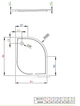 Душевой поддон RADAWAY Delos E 90 L SDE9080-01L - изображение 3