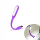 Гнучка світлодіодна міні Usb Led лампа для ноутбука Фіолетовий - зображення 3
