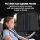 Шторка солнцезащитная автомобильная универсальная 50×80 см с магнитным креплением черная тканевая - изображение 5