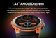 Умные смарт-часы DM55 AMOLED Full HD с Bluetooth-звонками и 20+ спортивными режимами Спортивные мужские часы Черно-оранжевые - изображение 15