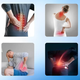 Пластир Pain Relief Vertebrace Patches на поперековий відділ хребта, для зняття болю в спині, в упаковці 10 шт - зображення 4