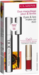Набір Clarins Туш для вій Mascara Wonder Volume XXL 8 мл + Олія для губ Lip Comfort Oil 03 Cherry 1.4 мл (3666057332944) - зображення 1