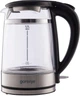 Електрочайник 1.7л, 2, 200 Вт, strix контроль, скло, чорний Gorenje (kuh0015309) - зображення 1