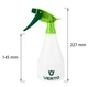 Обприскувач ручний Verto пластик 0.550л 0.070кг - изображение 5