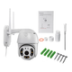 Камера видеонаблюдения уличная PTZ WiFi Outdoor Camera ICSEE 2MP Белый - изображение 13