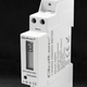 Licznik energii elektrycznej Qoltec Single-phase electronic meter DIN rail energy consumption meter 230V 30A LCD 1P (5901878509938) - obraz 7