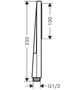 Ручний душ HANSGROHE PULSIFY Е 24320670 - зображення 2