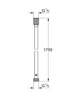 Полимерный шланг для душа GROHE SILVERFLEX 28388KF1 - изображение 2