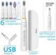 Электрическая зубная щётка Pecham White Travel PC-081 (0290119080509) - изображение 3