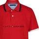 Детская футболка-поло для мальчика Tommy Hilfiger 406827511 104 см Красная (1159837619) - изображение 3