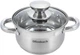 Каструля Ofenbach Casserole з нержавіючої сталі 1100мл зі скляною кришкою - изображение 1