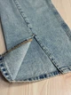 Джинсы женские It’s Basic 3055 LOOSE FIT прямые с разрезами впереди 36 голубые - изображение 2