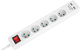 Listwa zasilająca Rebel 5 gniazd 2 USB 1.5 m (5901890030786) - obraz 2