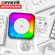 Портативный термальный принтер JETIX Mini Printer Student 2 с Bluetooth и ночником для термопечати без чернил - изображение 4