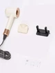 Профессиональный фен для волос Super Hair Dryer 1600 Вт + насадка концентратор, белый+золотистый - изображение 3