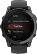 Смарт-годинник Garmin Fenix E 47mm AMOLED Slate Gray Steel with Black Silicone Band (010-03025-03/01/13) - изображение 9