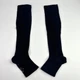 Гольфы компрессионные для профилактики варикоза Zip Sox, эластичные утягивающие гольфы с молнией для снятия отеков и усталости ног, улучшение кровообращения, размер S/M, 2 шт Черные, LY-105-S/M-Black - изображение 2