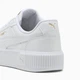 Женские кеды низкие Puma Carina Mia 40263706 40.5 (7UK) 26 см Puma White-Puma Gold (4069156909113) - изображение 6