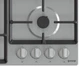Варильна поверхня Gorenje GW 641 EX Газова 4 конфорки Нержавіюча сталь - изображение 3