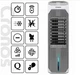 Водяной кондиционер - вентилятор Cronos Octagon ACF01L 75 Вт Wi-Fi с ионизацией Серый - изображение 8