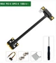 Райзер гибкий REV 3.0 шлейф MINI-PCI -> PCI-E 3.0 1x 180 на 90 градусов 20 см Черный - изображение 1