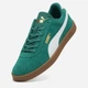 Мужские кеды замшевые низкие Puma Club II 39744414 46 (11UK) 30 см Wild Green-Puma White-Puma Gold (4069156884878) - изображение 4
