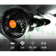 Вентилятор Vitol HX-T704 150мм 24V 12W з двома швидкостями - зображення 6