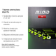 Уровень строительный Alloid Pro 800 мм, 3 капсулы, магнит - изображение 4